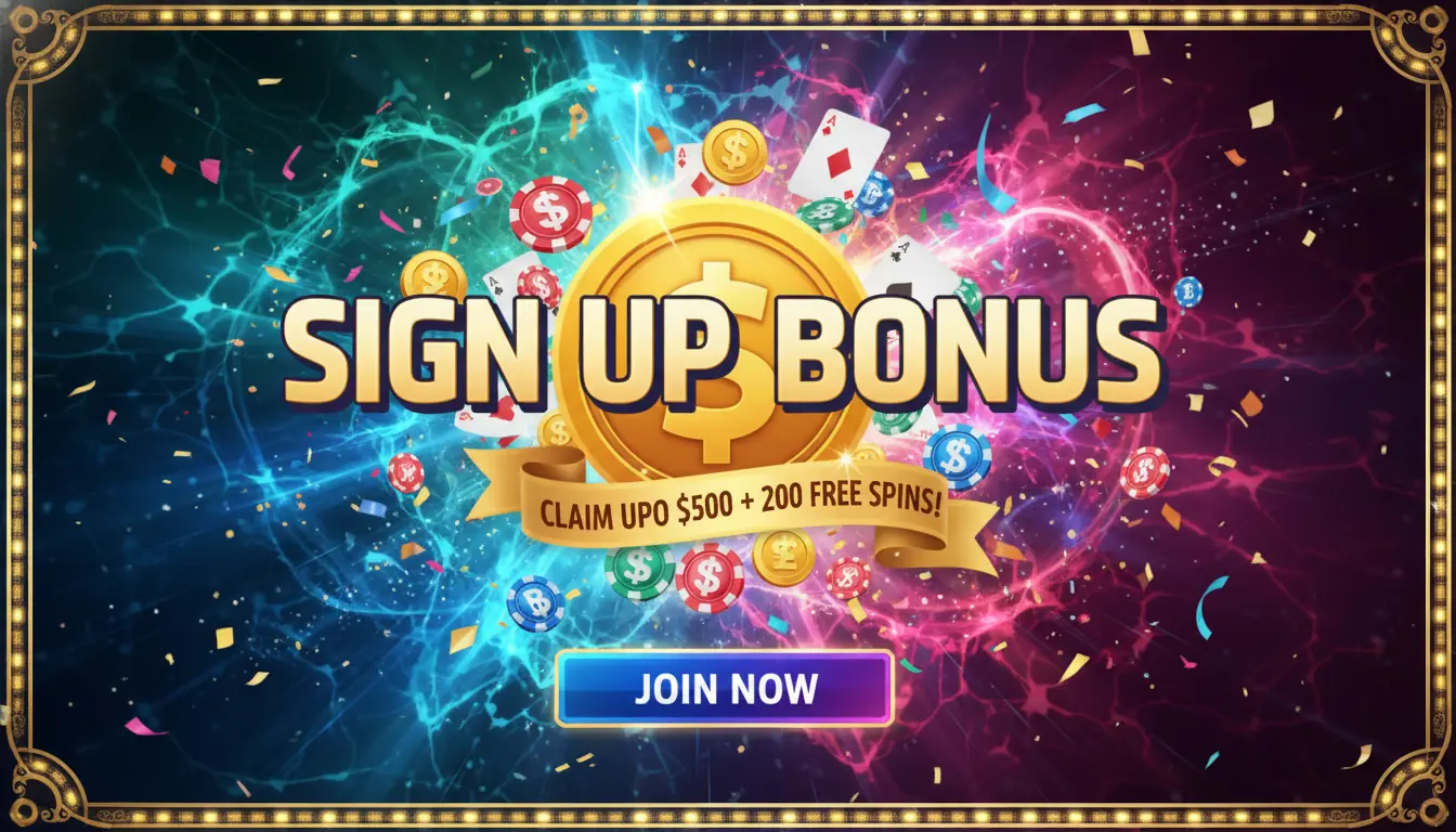 Lucky Red casino sign up bonus