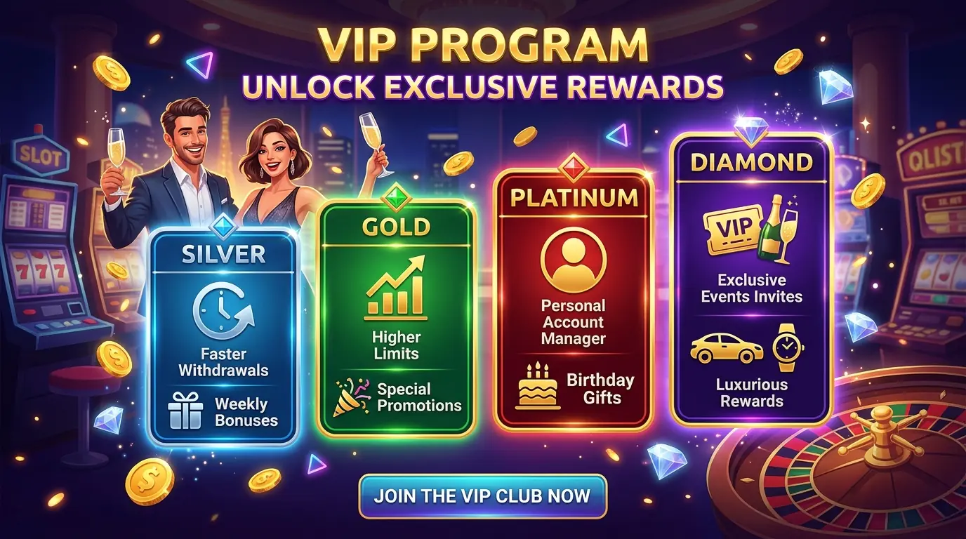 Lucky Red casino VIP program