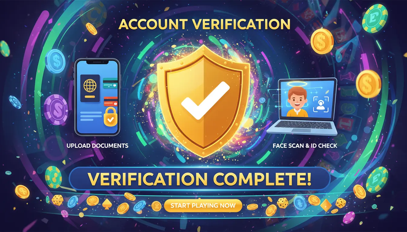 Lucky Red casino account verification